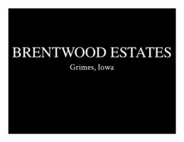 Brentwood Estates - Grimes